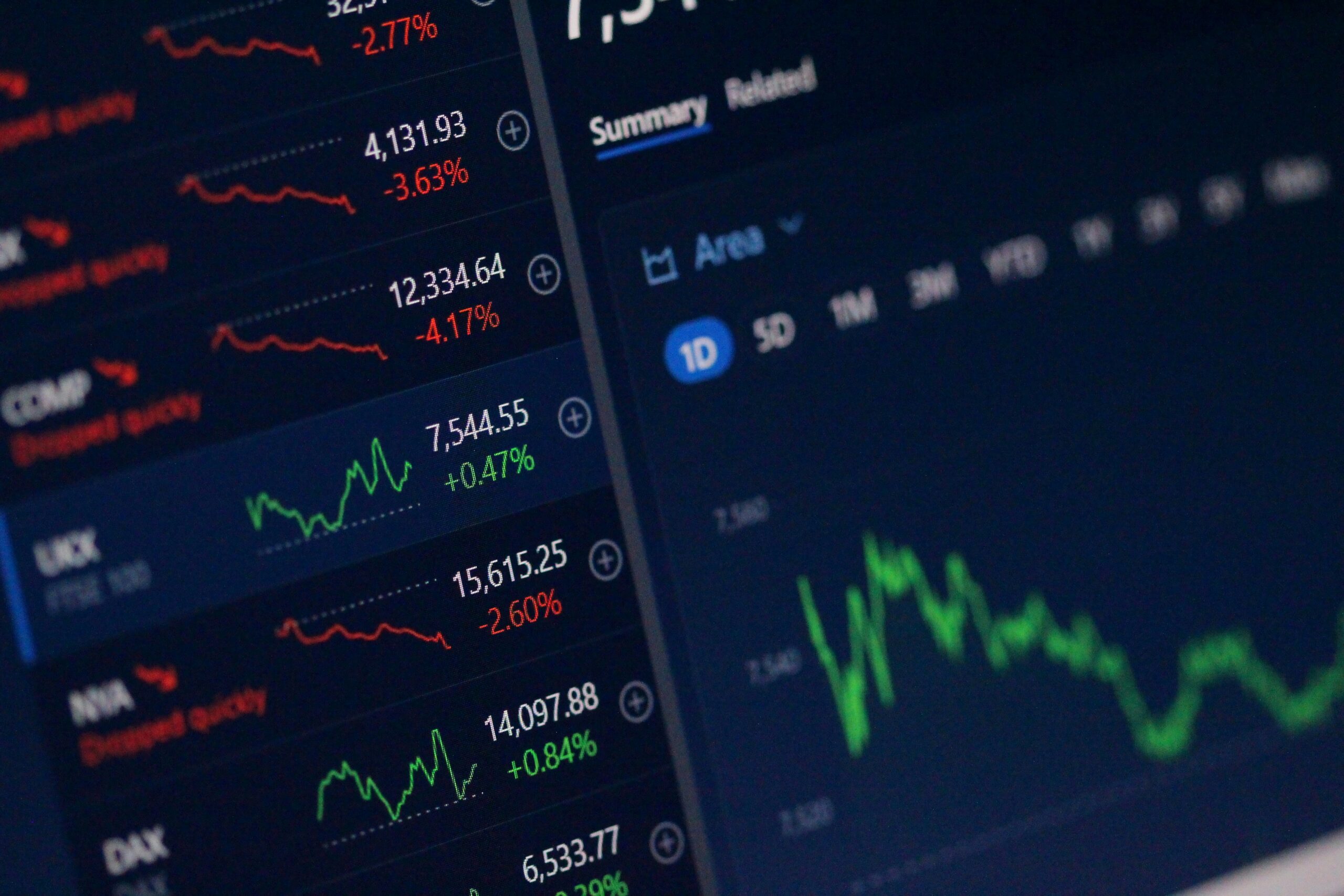 Stock Market Volatility in a Washington State Divorce