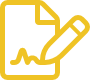 An icon representing a document with a pencil